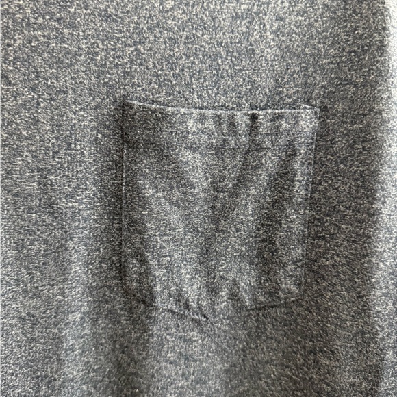 Men’s Lee Gray Long Sleeve Tee Soft Cotton Blend Size M - Picture 4 of 7